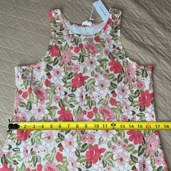 NWT Outerknown Ellison Slip Dress Pink Floral Size Small - Picture 11 of 15